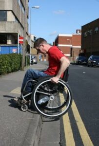 Learn How to Negotiate Kerbs Safely