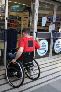 Wheelchair Door Negotiation