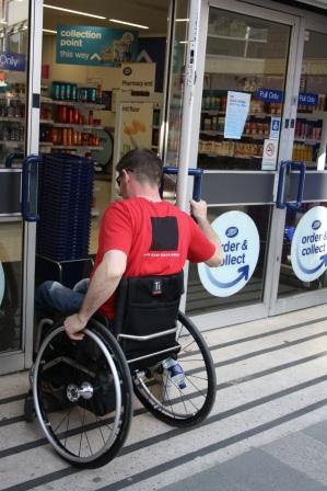 Wheelchair Door Negotiation
