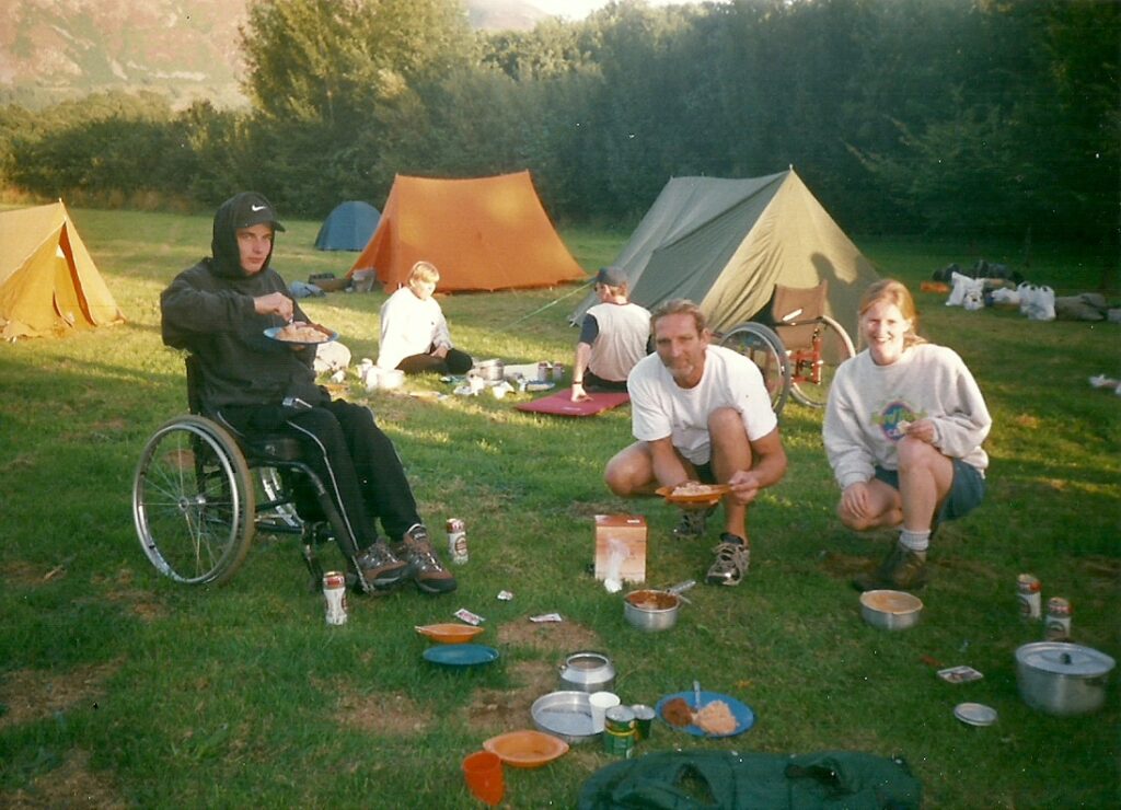Wheelchair Camping with The Back Up Trust in Keswick