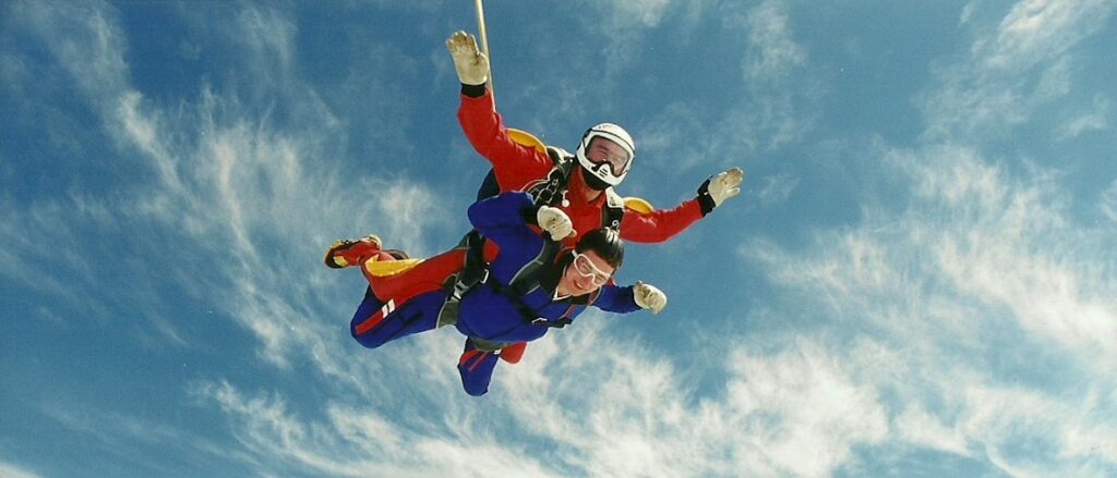 Spinal Cord Injured Tandem Sky Dive