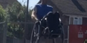 wheelchair kerb descent